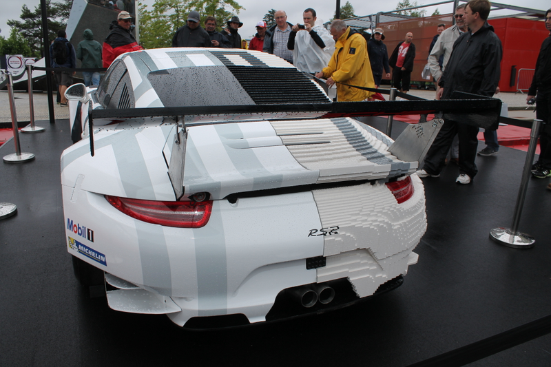 Illustration for article titled Half Of This Porsche Is Made Of Lego Bricks